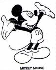 MICKEY MOUSE - לוגו סימן מסחר