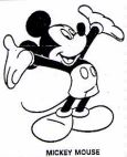 MICKEY MOUSE - לוגו סימן מסחר