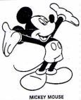 MICKEY MOUSE - לוגו סימן מסחר