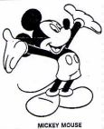MICKEY MOUSE - לוגו סימן מסחר רשום