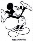 MICKEY MOUSE - לוגו סימן מסחר