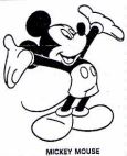 MICKEY MOUSE - לוגו סימן מסחר