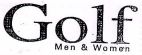 Golf Men & Women - לוגו סימן מסחר