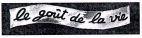 le gout de la vie - לוגו סימן מסחר