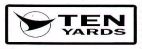 TEN YARDS - לוגו סימן מסחר