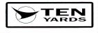 TEN YARDS - לוגו סימן מסחר
