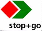 stop + go - לוגו סימן מסחר