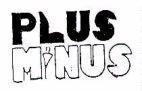 PLUS MINUS - לוגו סימן מסחר