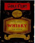 GOLF CLUB WHISKY DE LUXE - לוגו סימן מסחר