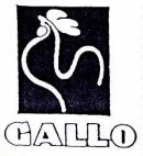 GALLO - לוגו סימן מסחר רשום