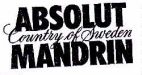 ABSOLUT MANDRIN Country of Sweden - לוגו סימן מסחר רשום