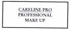 CARELINE PRO PROFESSIONAL MAKE UP - לוגו סימן מסחר רשום