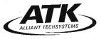 ATK ALLIANT TECHSYSTEMS - לוגו סימן מסחר