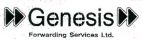 Genesis Forwarding Services Ltd. - לוגו סימן מסחר