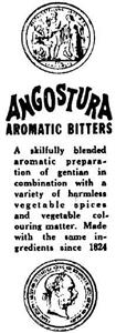 ANGOSTURA aromatic bitters - לוגו סימן מסחר רשום