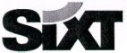 Sixt - לוגו סימן מסחר רשום