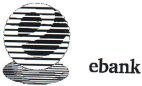 ebank e - לוגו סימן מסחר