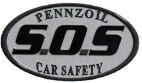 S.O.S. PENNZOIL CAR SAFETY - לוגו סימן מסחר