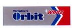 WRIGLEY'S ORBIT WHITE - לוגו סימן מסחר רשום