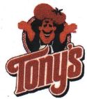 TONY'S - לוגו סימן מסחר