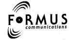 FORMUS communications - לוגו סימן מסחר