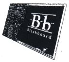Bb BLACKBOARD - לוגו סימן מסחר