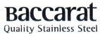 Baccarat Quality Stainless Steel - לוגו סימן מסחר