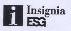 Insignia ESG i - לוגו סימן מסחר