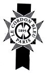 LE CORDON BLEU PARIS 1895 - לוגו סימן מסחר