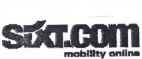 sixt.com mobility online - לוגו סימן מסחר