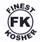 FINEST KOSHER FK - לוגו סימן מסחר