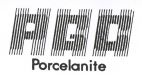 PGC Porcelanite - לוגו סימן מסחר רשום