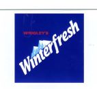 WRIGLEY'S Winterfresh - לוגו סימן מסחר