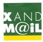 X AND MAIL - לוגו סימן מסחר