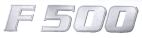 F500 - לוגו סימן מסחר רשום