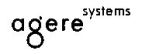 AGERE SYSTEMS - לוגו סימן מסחר