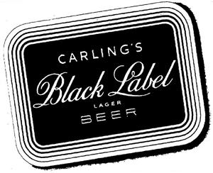 CARLING'S BLACK LABEL LAGER BEER - לוגו סימן מסחר