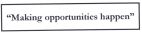 Making opportunities happen - לוגו סימן מסחר