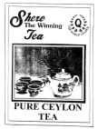 Shere The Winning Tea PURE CEYLON TEA Q THE WORLD LEADER - לוגו סימן מסחר