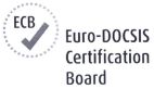 ECB Euro-DOCSIS Certification Board - לוגו סימן מסחר