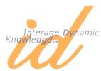 Interage Dynamic Knowledge id - לוגו סימן מסחר