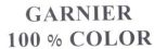 GARNIER 100%  COLOR - לוגו סימן מסחר רשום