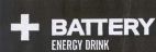 BATTERY ENERGY DRINK - לוגו סימן מסחר