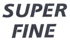 SUPER FINE - לוגו סימן מסחר