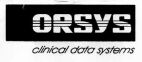 ORSYS clinical data systems - לוגו סימן מסחר