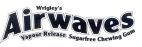 Wrigley's Airwaves Vapour Release Sugarfree Chewing Gum - לוגו סימן מסחר רשום