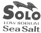 SOLO LOW SODIUM Sea Salt - לוגו סימן מסחר