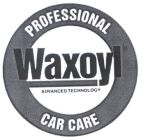WAXOYL - לוגו סימן מסחר רשום