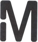 M - לוגו סימן מסחר רשום