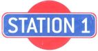 STATION 1 - לוגו סימן מסחר